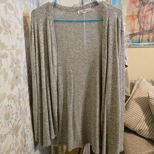 Cute light tan Large cardigan